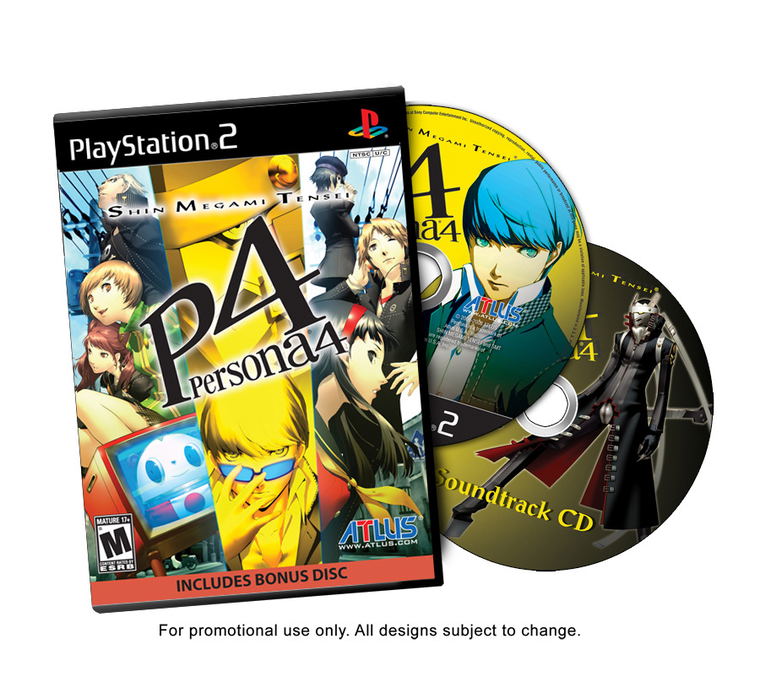 Shin Megami Tensei Persona 4 W Soundtrack Cd Shin Megami Tensei Persona 4 W Soundtrack Cd