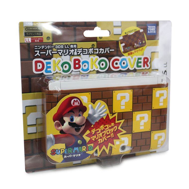 Super Mario Dekoboko Cover For 3ds Ll Ground Version
