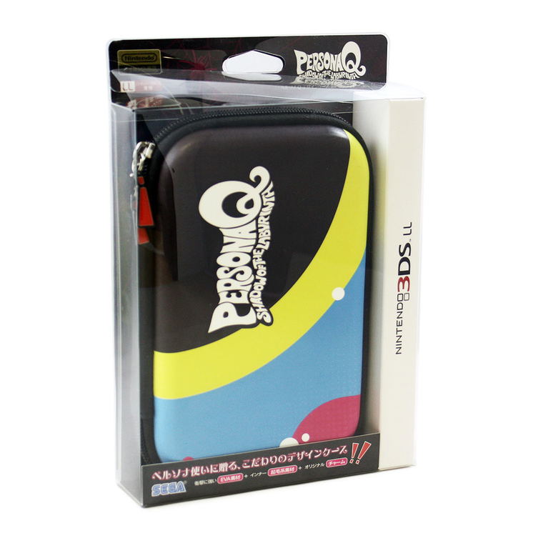 Persona Q Design Case For 3ds Ll