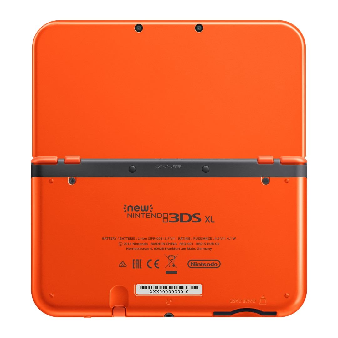 New Nintendo 3DS XL (Orange and Black)