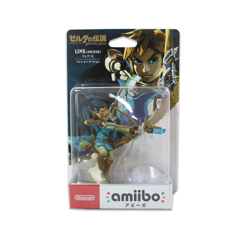 Amiibo The Legend Of Zelda Breath Of The Wild Series Figure Link Archer