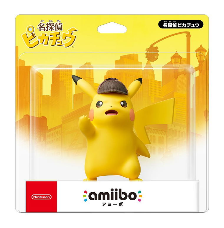 Amiibo Pokemon Series Figure Detective Pikachu Amiibo Pokemon Series Figure Detective Pikachu