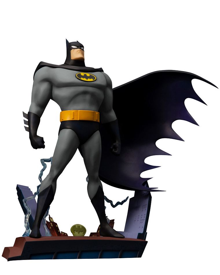 Artfx Batman The Animated Series 1 10 Scale Pre Painted Figure Batman Animated Opening Edition
