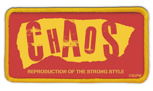 New Japan Pro Wrestling Chaos Removable Full Color Patch New Japan Pro Wrestling Chaos Removable Full Color Patch