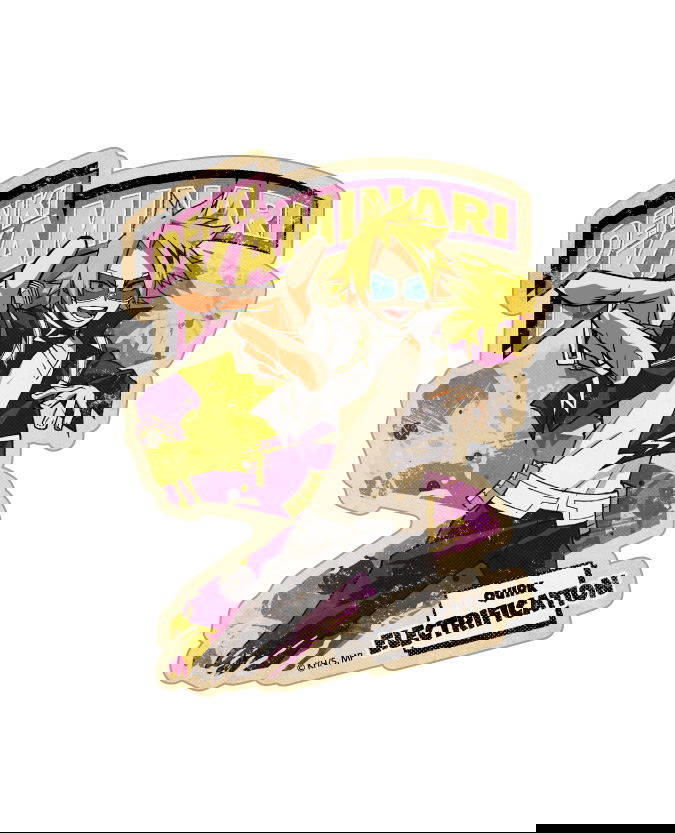 my hero academia travel sticker action 7 kaminari denki