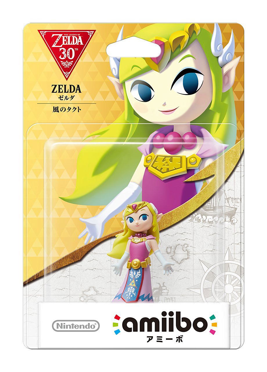 amiibo The Legend of Zelda Series Figure (Zelda Kaze no Takuto) (Japan)