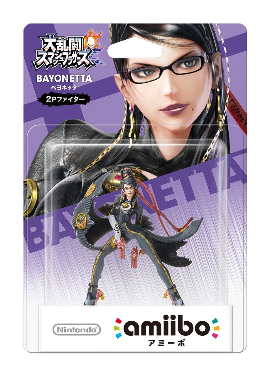amiibo Super Smash Bros. Series Figure: 2P Fighter (Bayonetta) (Japan)