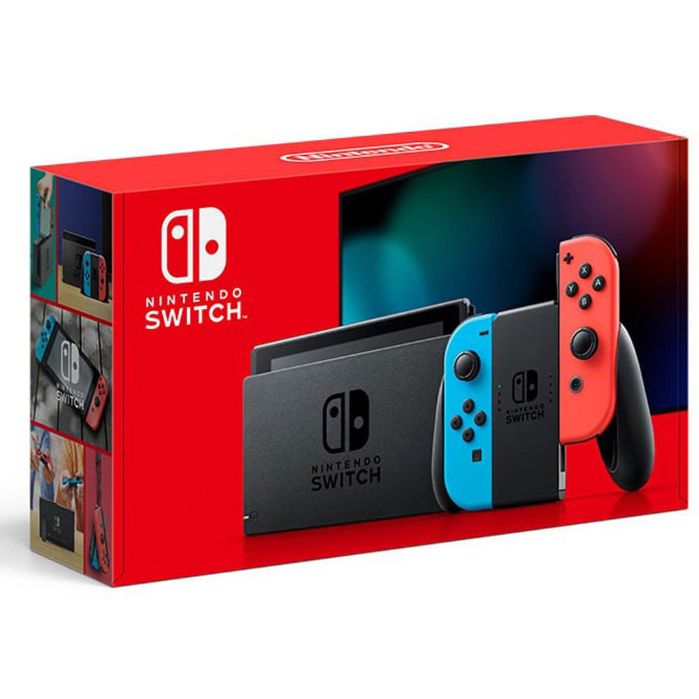 Nintendo Switch (Generation 2) (Neon Blue / Neon Red) (Korea)