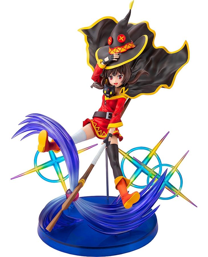 CA Works KonoSuba God's Blessing on This Wonderful World! 1/7 Scale Pre-Painted Figure: Megumin Anime Opening Edition Chara-Ani