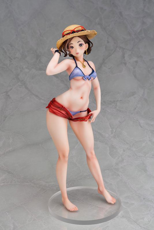 Le chef Kishi Mieko figurine pré-peinte à l'échelle 1/6: Kishi Mieko Eigyousaki de Muchitto Kaisuiyoku Ver.  Daiki kougyou