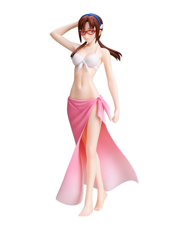 Assemble Heroines Rebuild of Evangelion 1/8 Scale Model Kit: Mari Illustrious Makinami Summer Queens Our Treasure