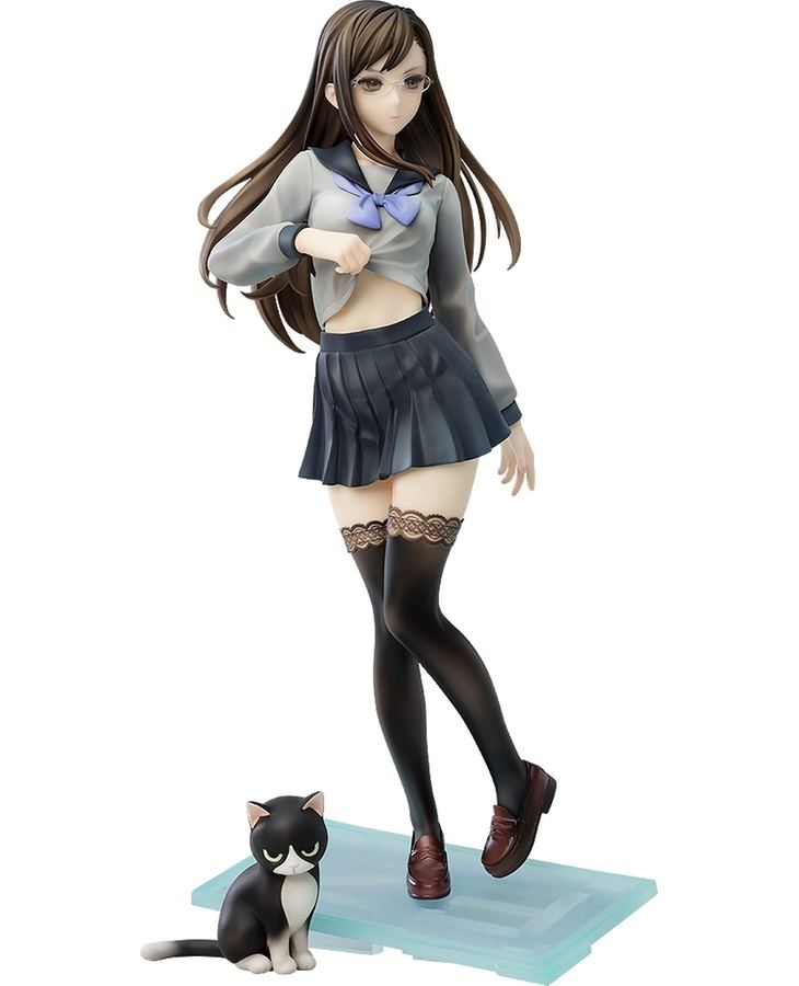 13 Sentinels Aegis Rim figurine pré-peinte à l'échelle 1/7: Megumi Yakushiji [GSC Online Shop Exclusive Ver.] Bon sourire