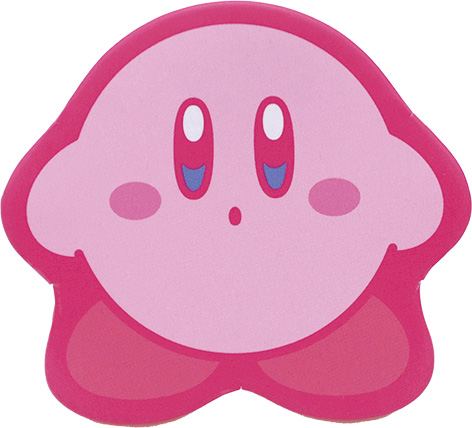 Kirby's Dream Land Kirby Muteki! Suteki! Closet Kirby Shaped Can Badge 2 Osumashi Ensky