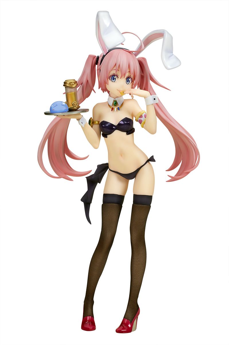 That Time I Got Reincarnated as a Slime 1/7 Scale Pre-Painted Figure: Milim Nava Bunny Girl Style QuesQ