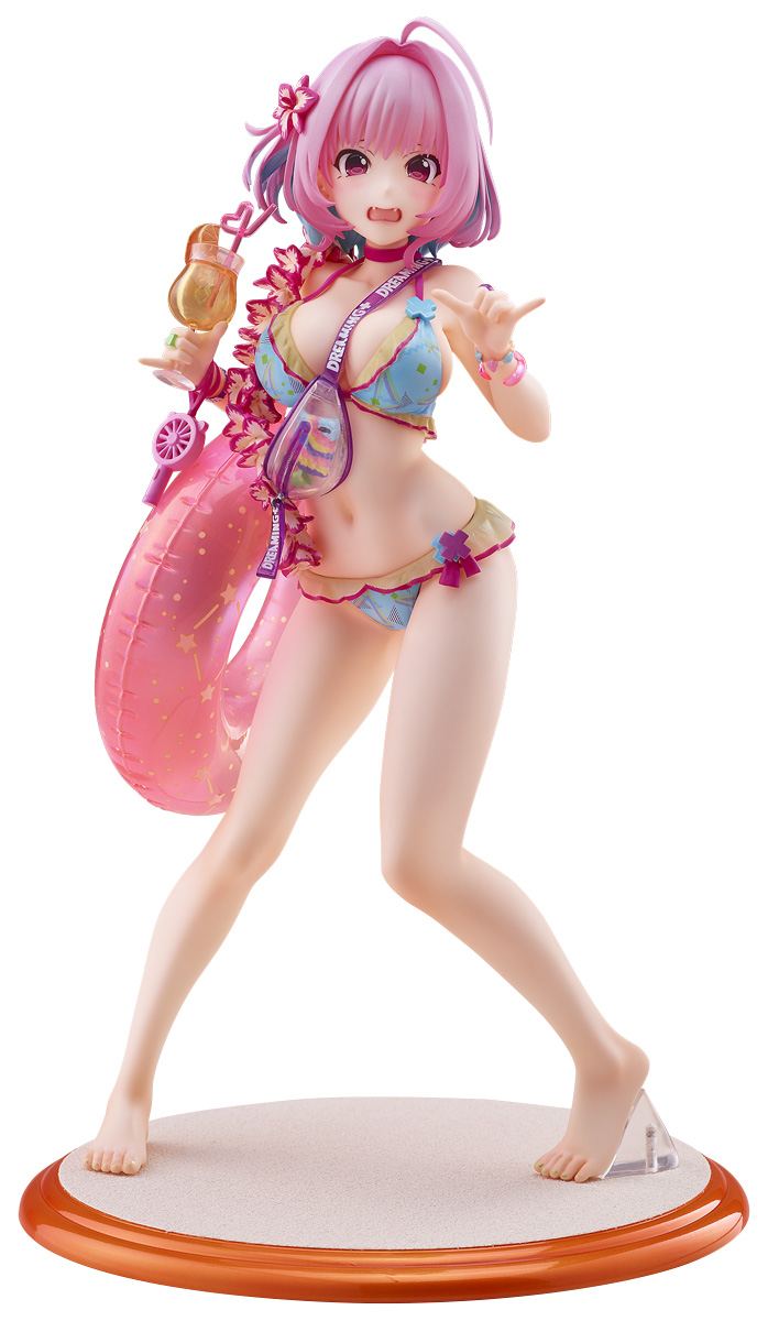 The Idolmaster Cinderella Girls 1/7 Scale Pre-Painted Figure: Riamu Yumemi Swimsuit Commerce Wave Corporation