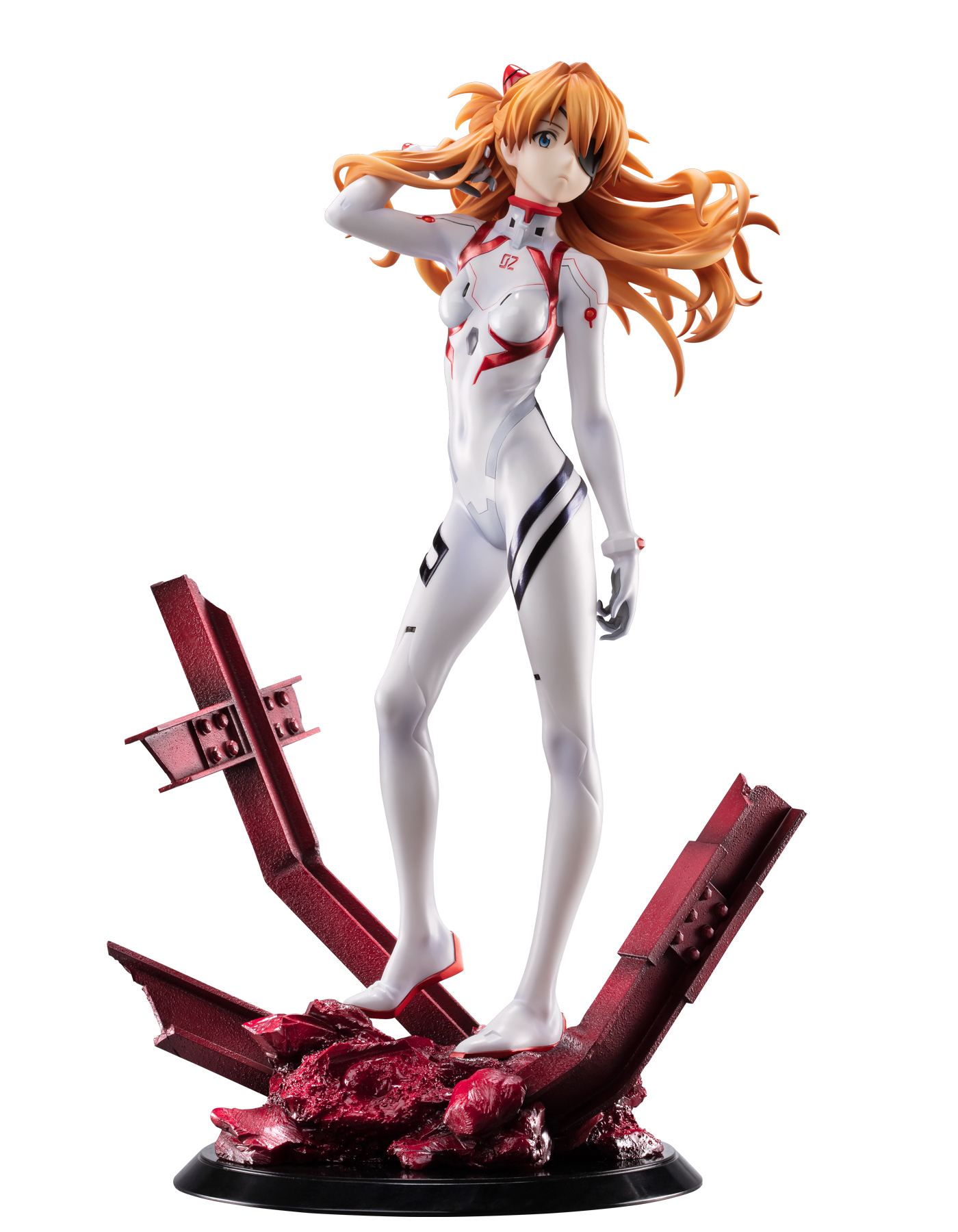Evangelion 3.0+1.0 Thrice Upon a Time 1/7 Scale Pre-Painted Figure: Asuka Shikinami Langley (Last Mission) Revolve