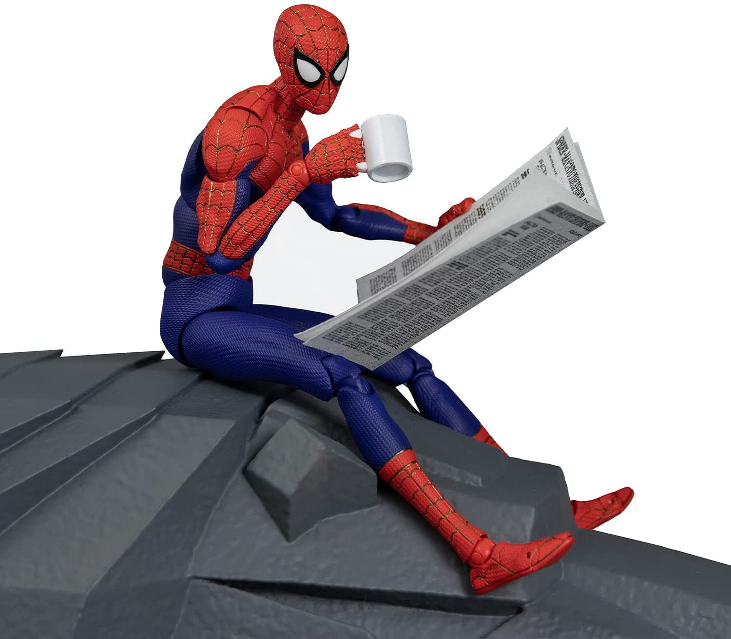 Spider-Man Into the Spider-Verse Action Figure: SV Action Peter B. Parker/Spider-Man Sentinel