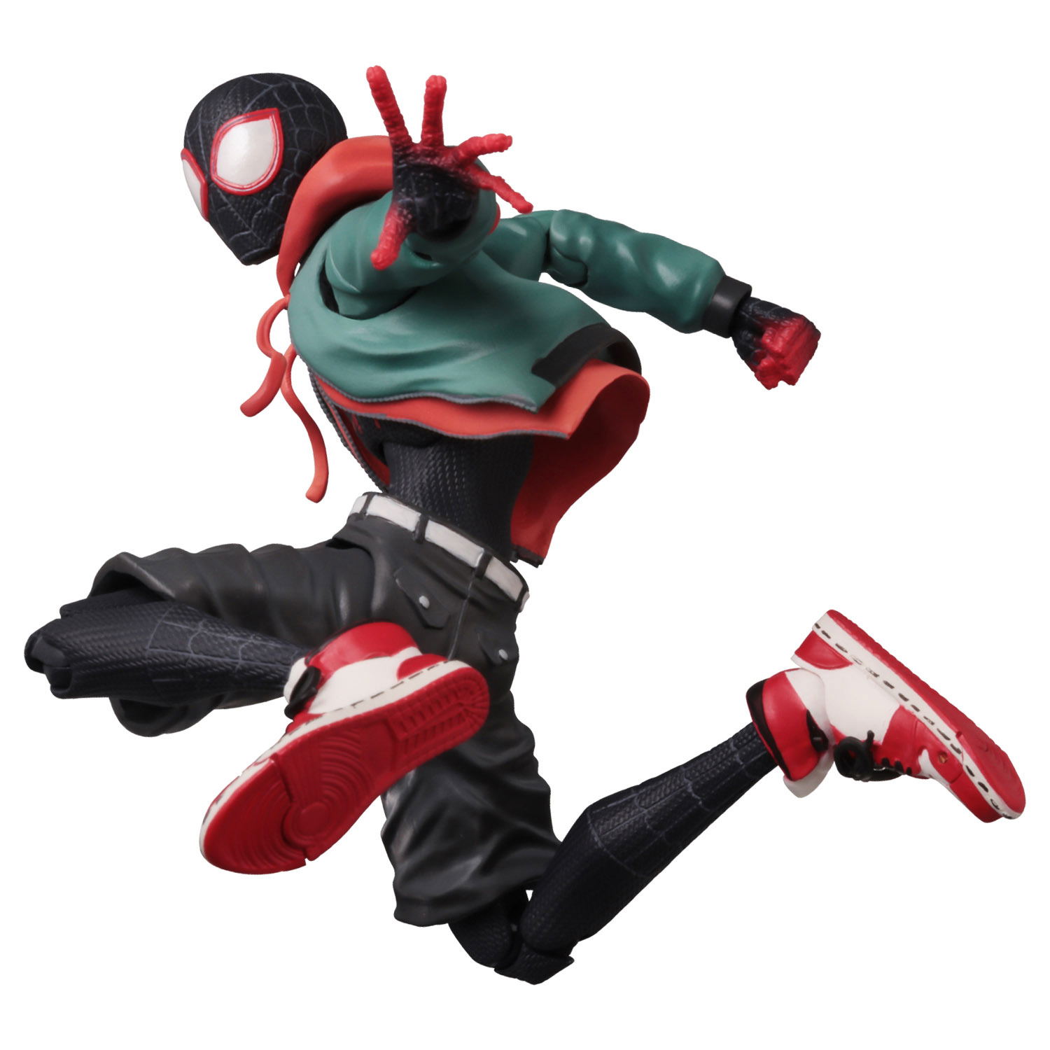 SV Action Spider-Man Into the Spider-Verse Action Figure: Miles Morales Spider-Man (Re-run) Sentinel