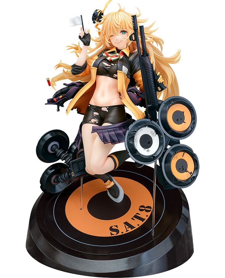Girls' Frontline 1/7 Scale Pre-Painted Figure: S.A.T.8 Heavy Damage Ver. Phat Company