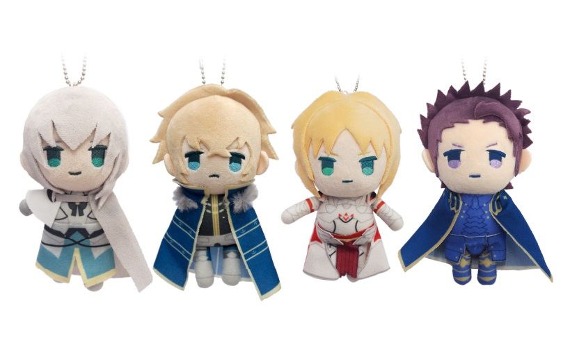 Fate/Grand Order: Divine Realm of the Round Table: Camelot - Petit Fuwa Plush (Set of 4 Pieces) Tapioca