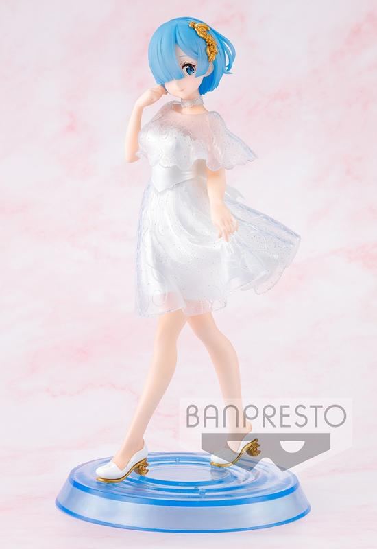 Re:Zero Starting Life in Another World Pre-Painted Figure: Rem Serenus Couture Ver. Bandai Spirits