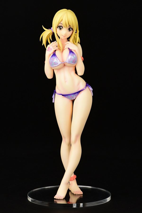 Fairy Tail 1/6 Scale Pre-Painted Figure: Lucy Heartfilia Swimsuit PURE in HEART Ver. Twin Tail Orca Toys