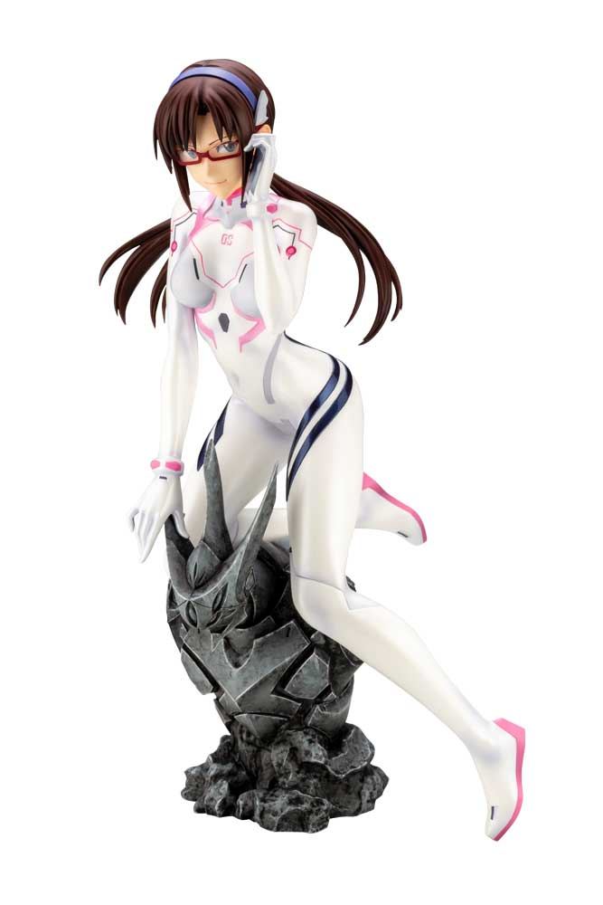 Evangelion 3.0+1.0 Thrice Upon a Time 1/6 Scale Pre-Painted Figure: Mari Illustrious Makinami White Plugsuit Ver. Kotobukiya