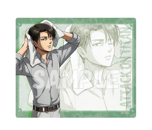 Attack On Titan Mouse Pad: Levi Y Line
