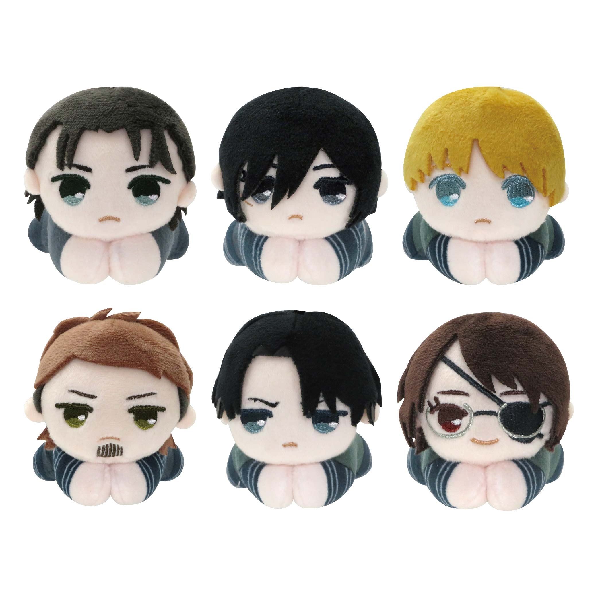 Attack On Titan Hug x Character Collection: SK-11 (Set of 6 pieces) TakaraTomy