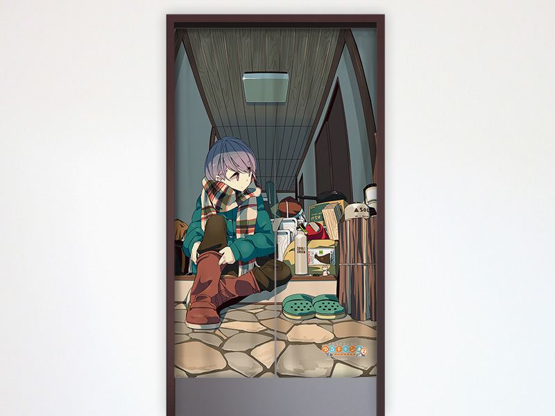 Yurucamp Season 2 Noren: Shima Rin Entrance Curtain Damashii