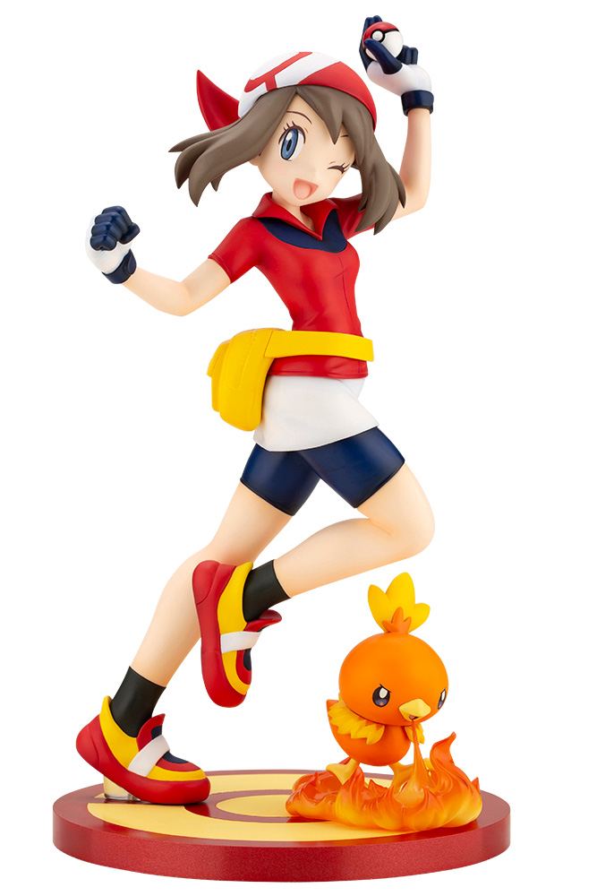 ARTFX J Pokemon 1/8 Scale Pre-Painted Figure: May with Torchic Kotobukiya