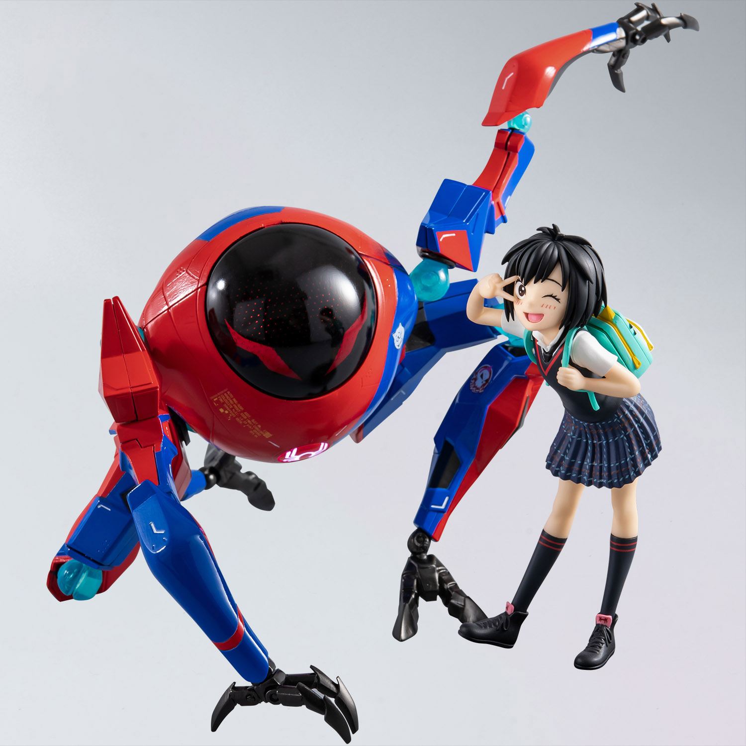 SV Action Spider-Man Into the Spider-Verse Action Figure: Peni Parker & SP//dr Sentinel