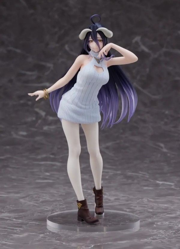Overlord Pre-Painted Coreful Figure: Albedo Knit Dress Ver. Taito