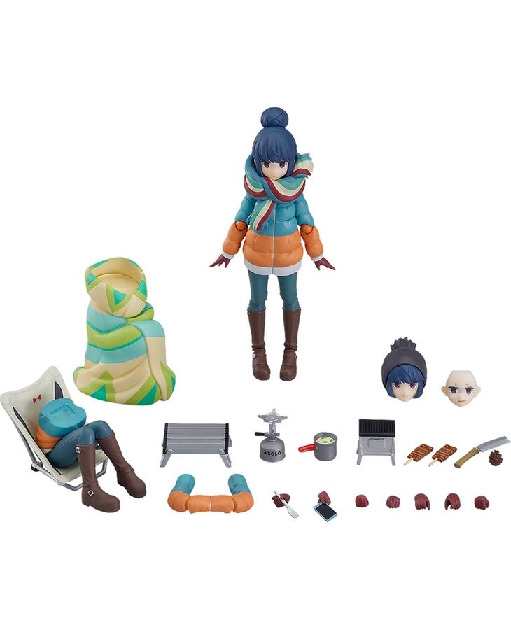 figma No. 551-DX Yuru Camp: Rin Shima DX Edition [GSC Online Shop Limited Ver.] Max Factory
