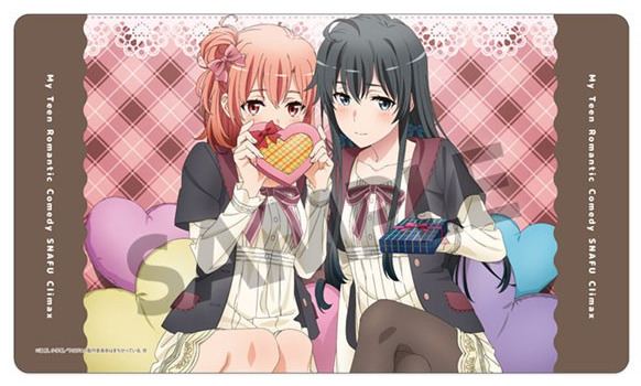 My Teen Romantic Comedy SNAFU Climax! - Yukino Yukinoshita And Yui Yuigahama Valentine's Version Rubber Mat Hobby Stock