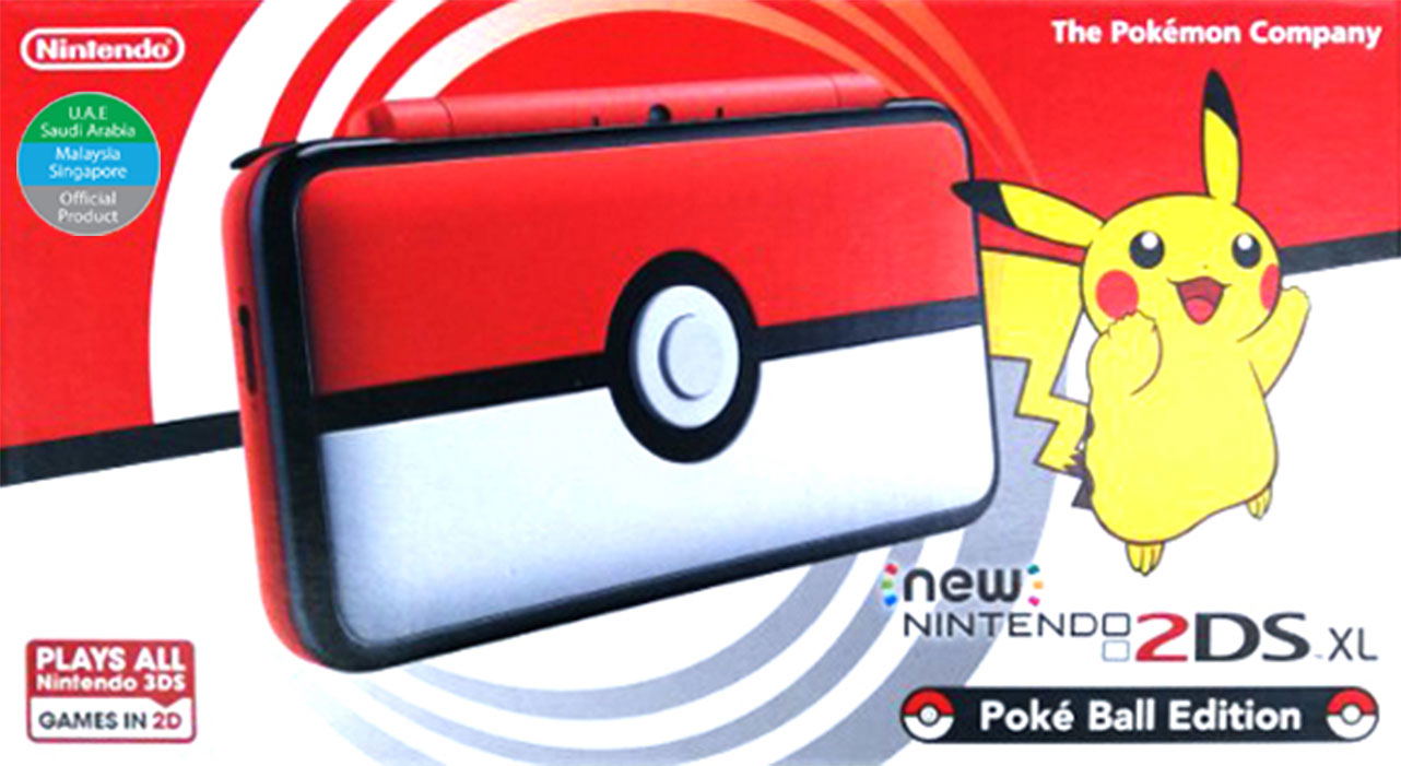 New Nintendo 2ds Xl Pokeball Edition