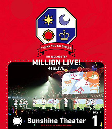 The Idolm Ster Million Live 4th Live Th Nk You For Smile Live Blu Ray Day