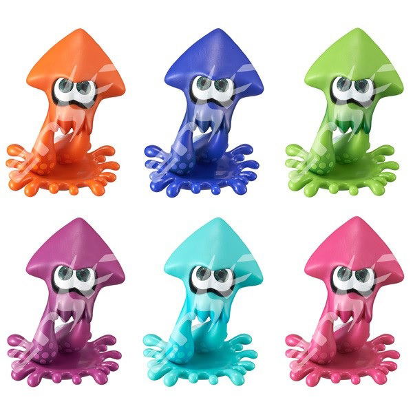 Splatoon Kumukumu Puzzle: Mini Squid (Set of 6 pieces)