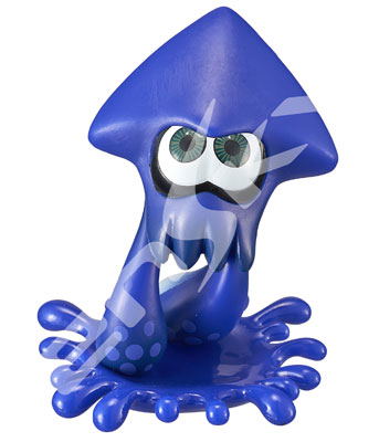 Splatoon Kumukumu Puzzle: Mini Squid Blue