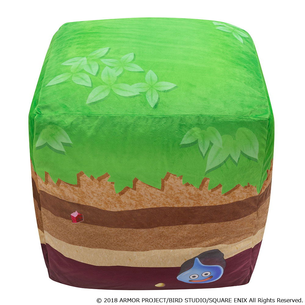 Dragon Quest Builders 2 1/1 Block Cushion: Rockbomb & Mommonja