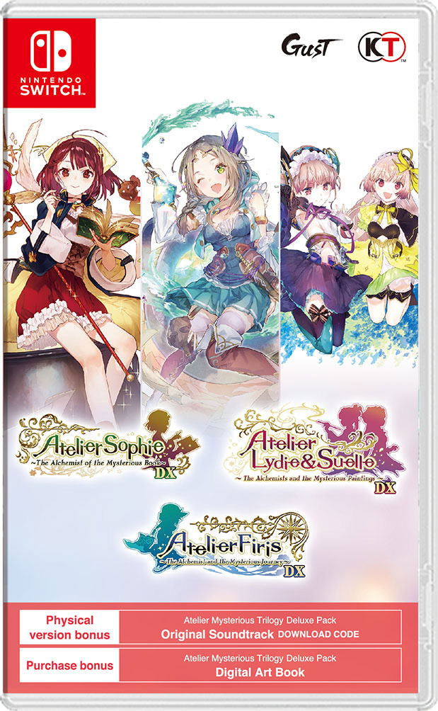 Atelier Mysterious Trilogy Deluxe Pack (English) DOUBLE COINS