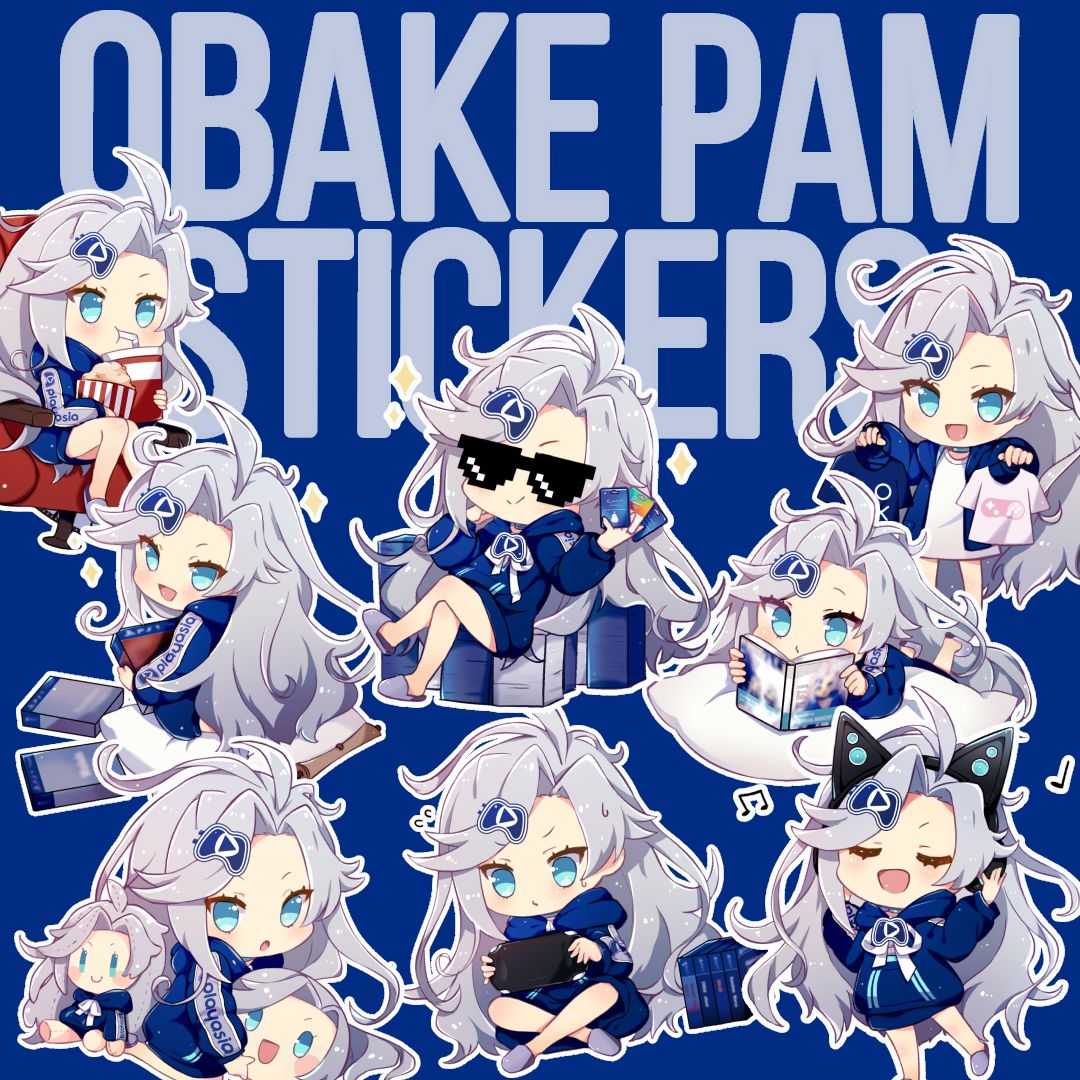 Obake PAM "Collection 0" Sticker Set