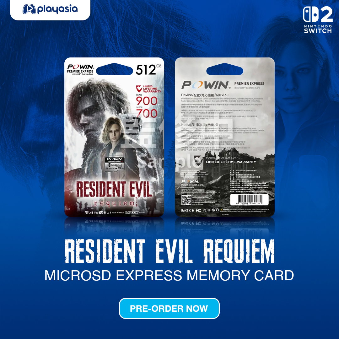 Resident Evil Requiem Special Edition microSD EXPRESS Memory Card for Nintendo Switch 2 [512GB]