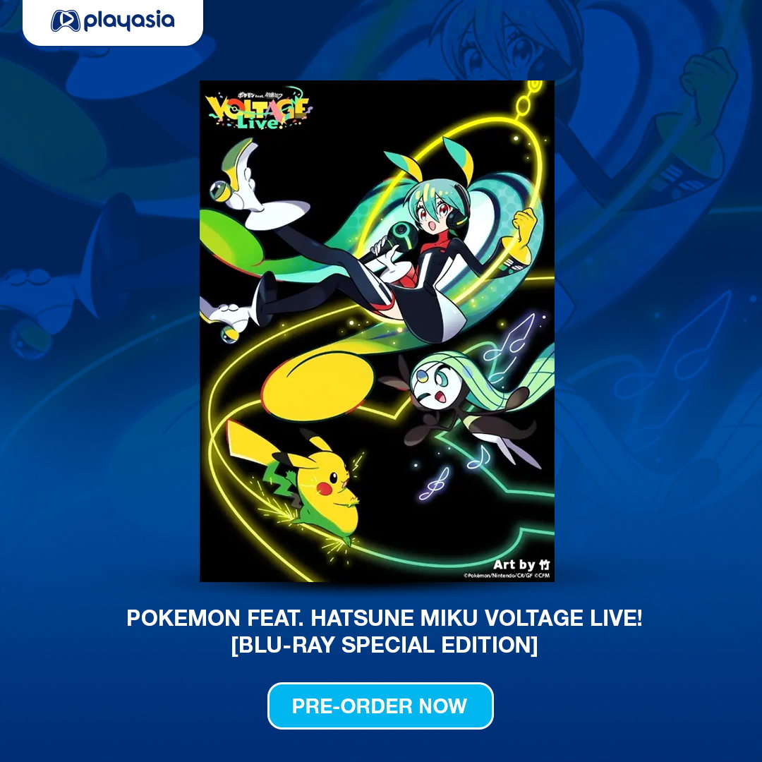 Pokemon Feat. Hatsune Miku Voltage Live! [Blu-ray Special Edition]