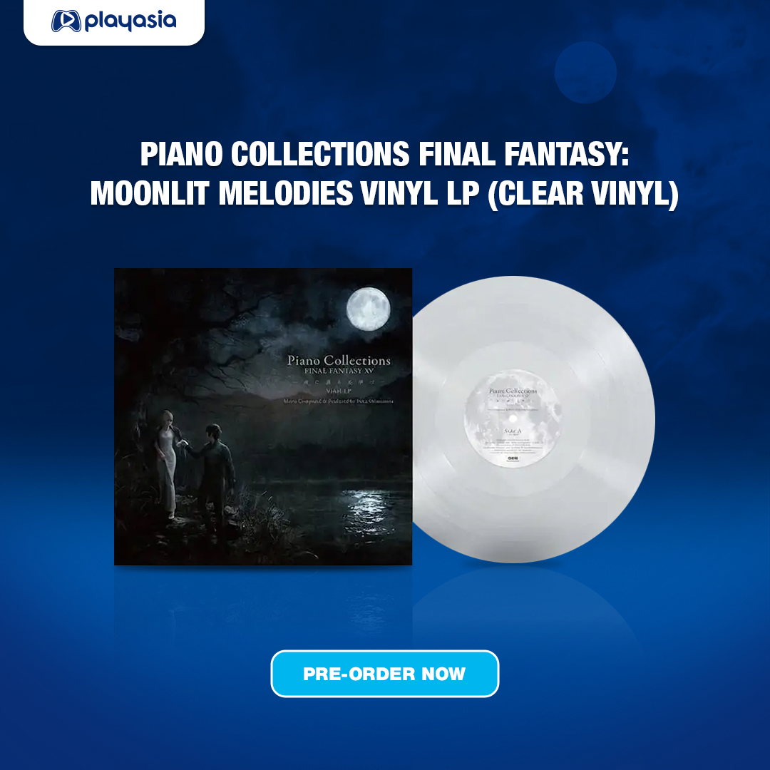 Piano Collections Final Fantasy: Moonlit Melodies Vinyl LP (Clear Vinyl)