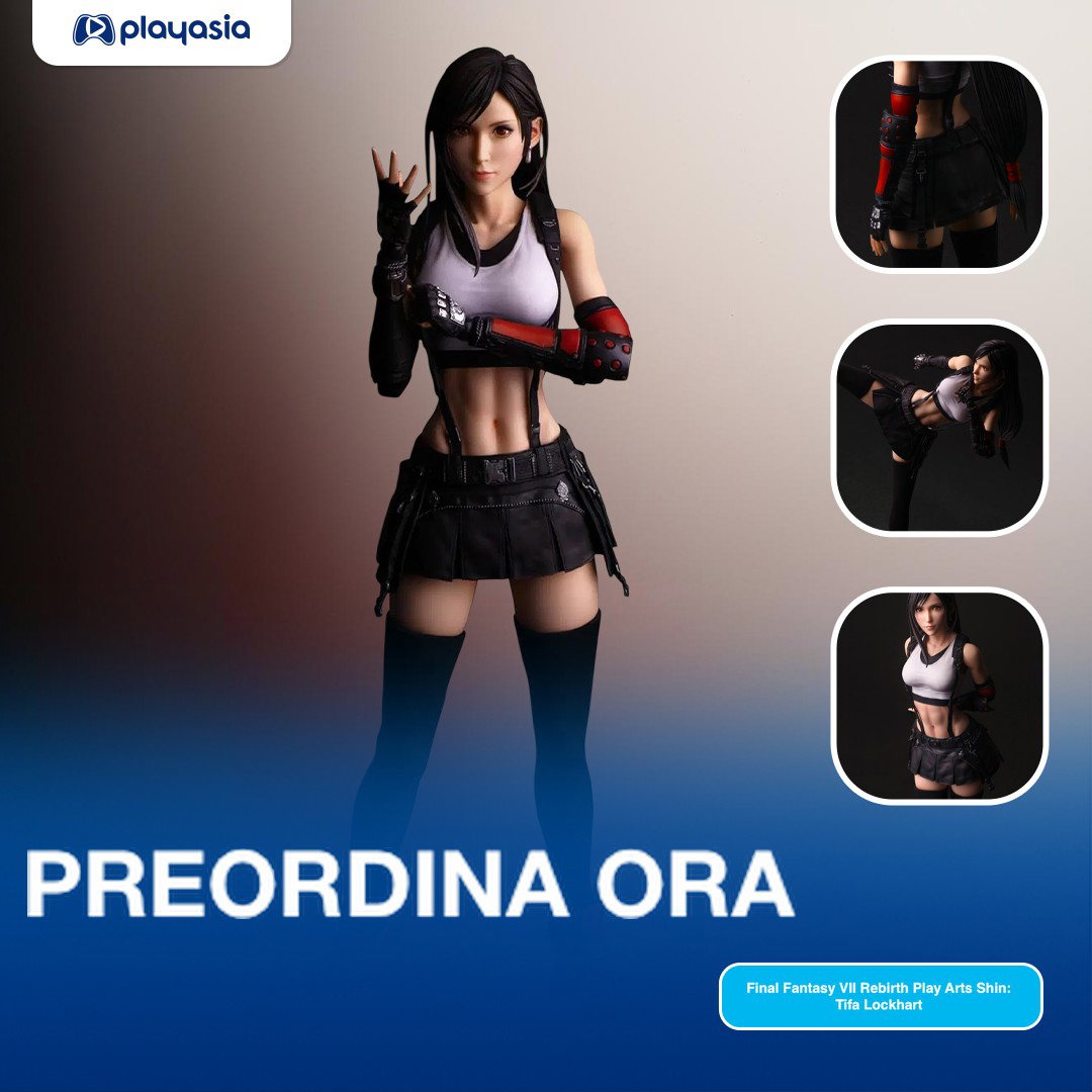 Final Fantasy VII Rebirth Play Arts Shin: Tifa Lockhart