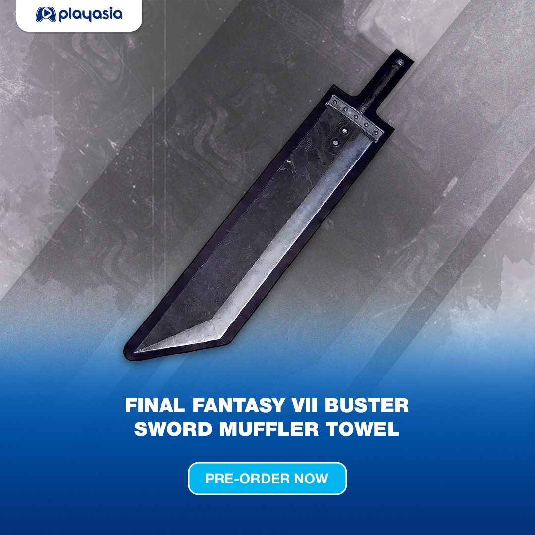 Final Fantasy VII Buster Sword Muffler Towel