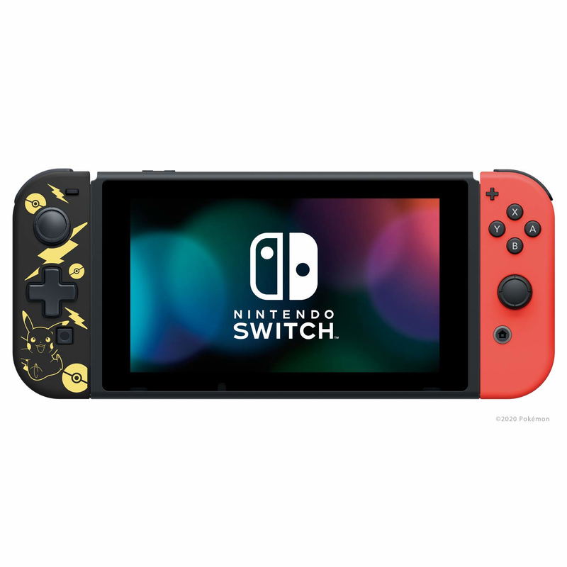 Hori D-Pad Controller (L) for Nintendo Switch (Pikachu: Black & Gold) image 3