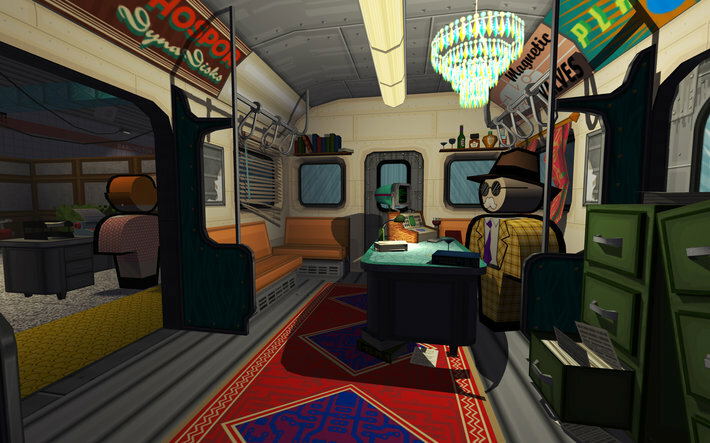 Jazzpunk: Director's Cut <span class="ext" style="background-color: #581c6c; color: #FFFFFF;">GOG.com</span> <span class="ext ext_digital">digital</span> image 5