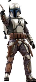Movie Masterpiece Star Wars Episode II Attack of the Clones 1/6 Scale Collectible Figure: Jango Fett thumbnail 1